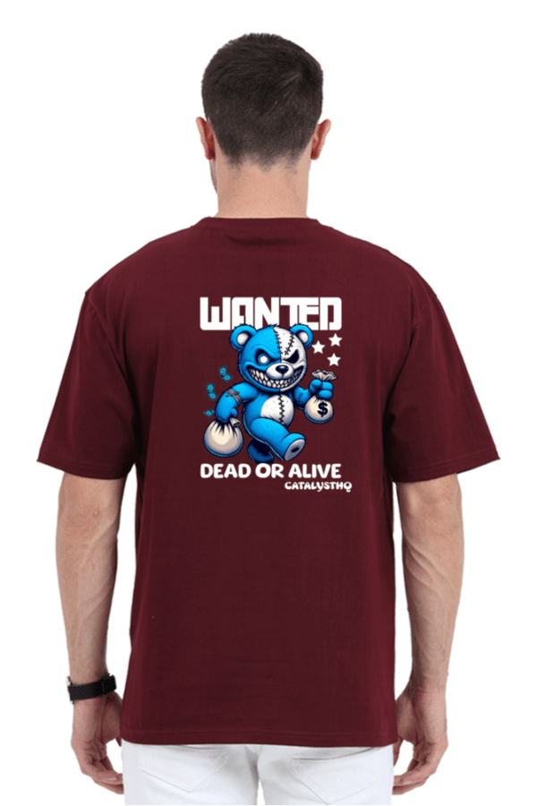 WANTED: Rebel Bear Oversized Tee – Catalyst HQ - Image 2