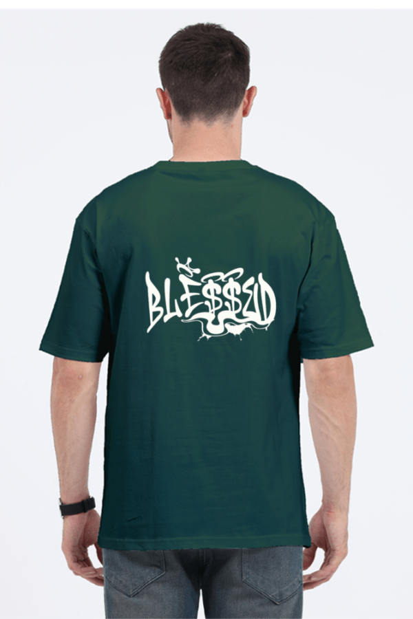 Unisex Oversized Classic T-Shirt - Blessed - Image 2