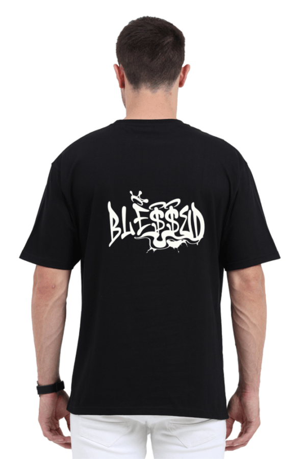 Unisex Oversized Classic T-Shirt - Blessed - Image 4
