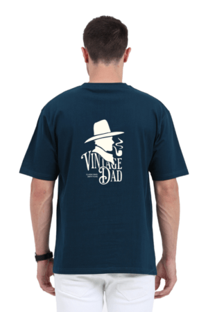 Catalyst HQ "Vintage Dad" Oversized Black T-Shirt – Unisex