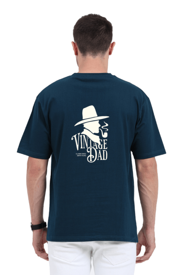 Catalyst HQ "Vintage Dad" Oversized Black T-Shirt – Unisex