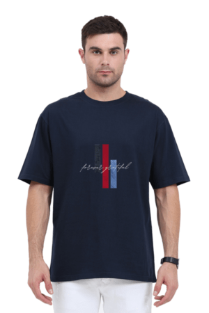 “Forever Grateful” Unisex Oversized T-Shirt