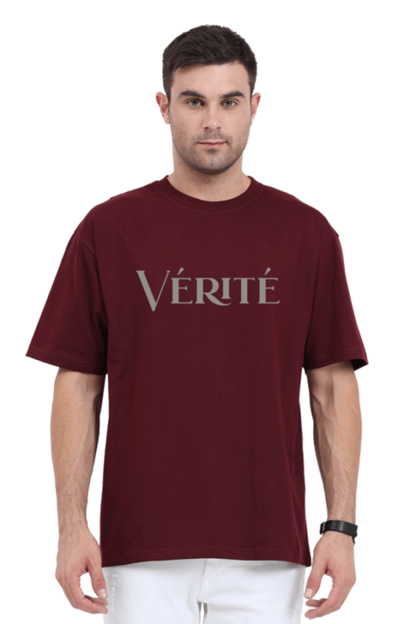 VÉRITÉ Unisex Oversized T-Shirt - Image 2